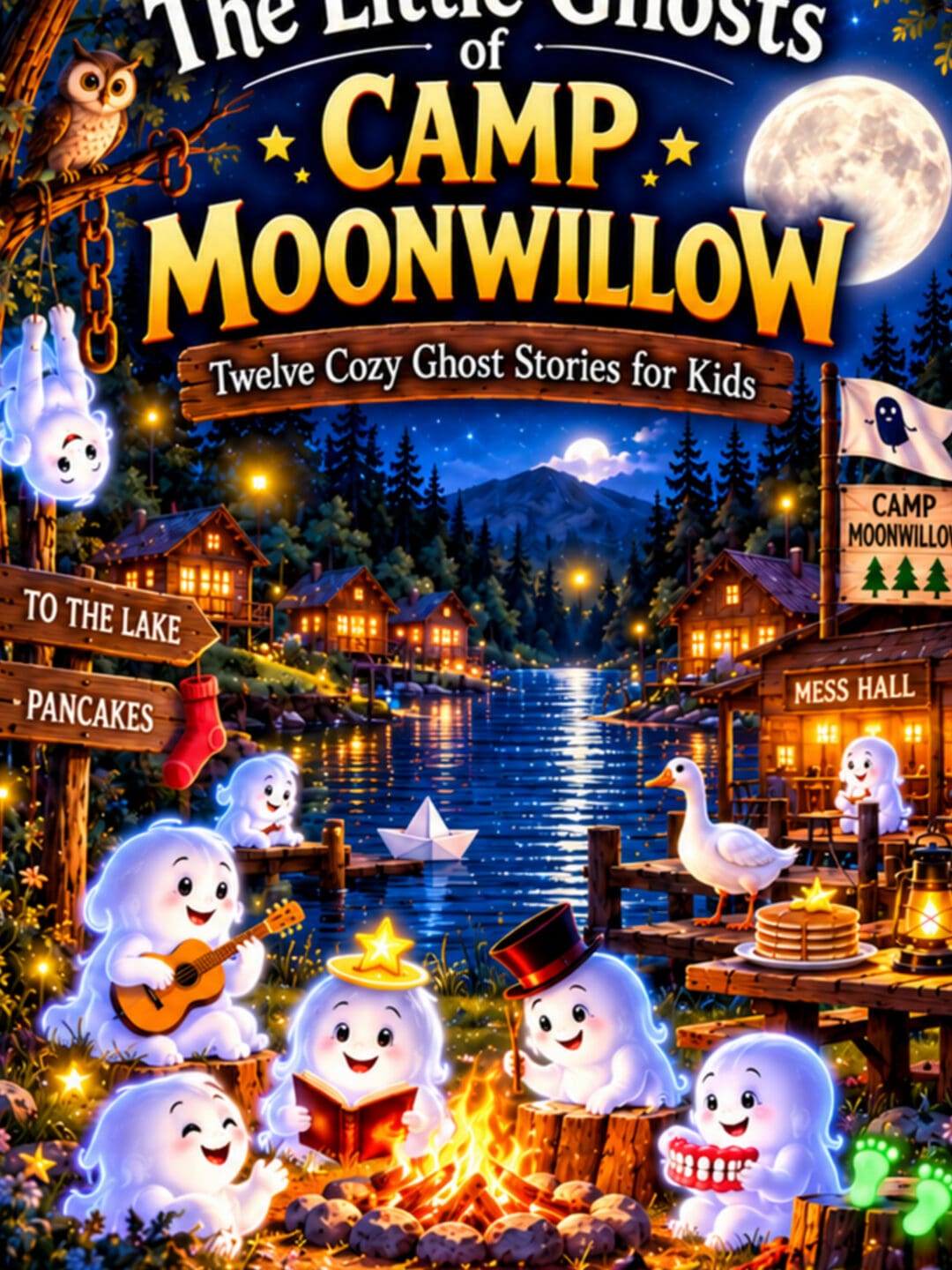 The Little Ghosts of Camp Moonwillow: Twelve Cozy Ghost Stories for Kids